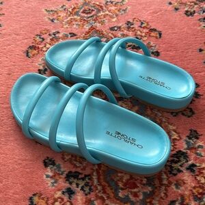 Charlotte Stone Strappy Slides